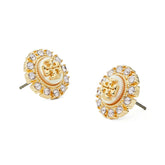Tory Burch Kira Crystal-Embellishment Stud Earrings